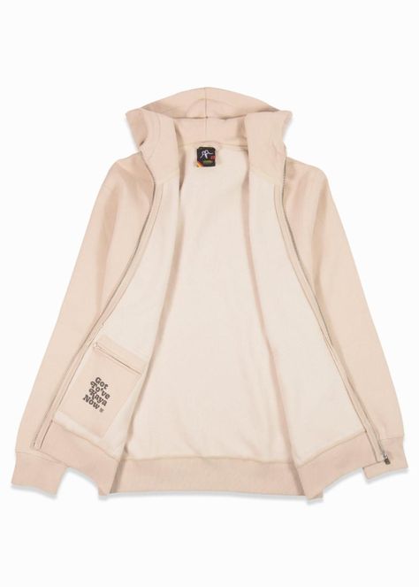 Polerón Hombre Full Zip Kaya Bone-5