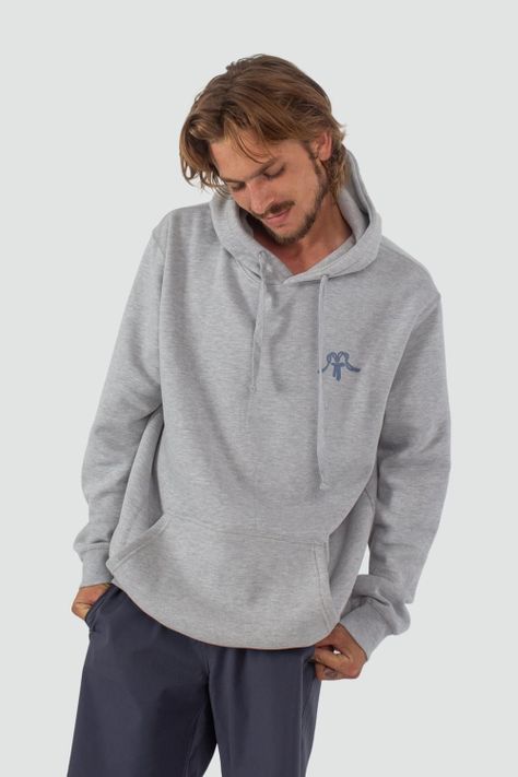 Polerón Hombre Hoodie Classy Mlg Gris-0