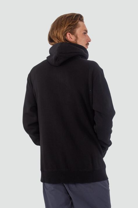 Polerón Hombre Full Zip Daily Negro-1