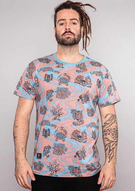 Polera Hombre Chill Bordo Blue-0