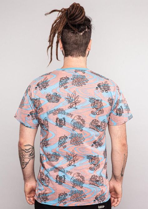 Polera Hombre Chill Bordo Blue-3