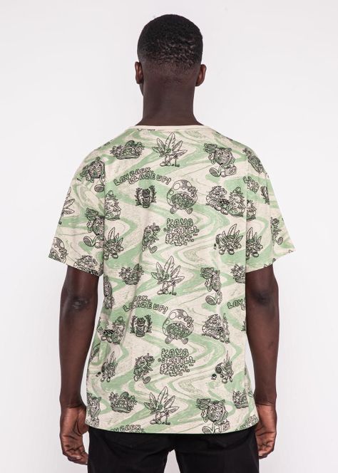 Polera Hombre Chill Green Beige-1