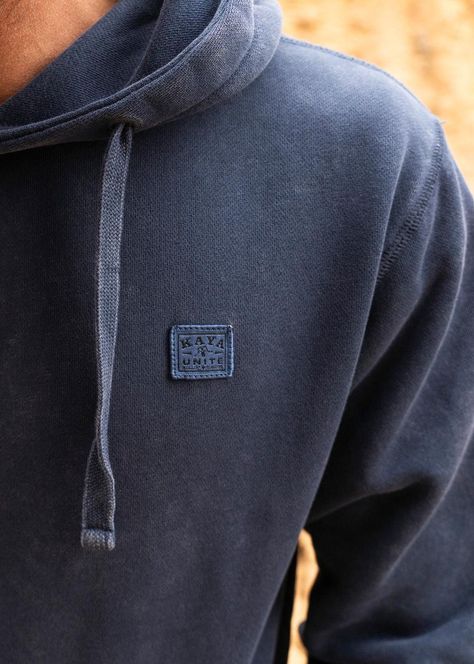 Polerón Hombre Hoodie Daily Navy-5