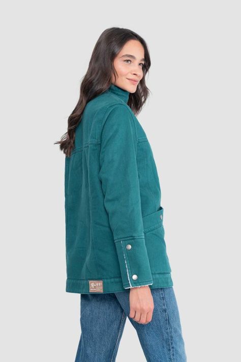 Chaqueta Mujer Amancai Petrol-1