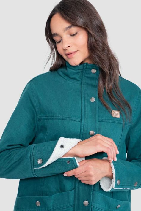 Chaqueta Mujer Amancai Petrol-2