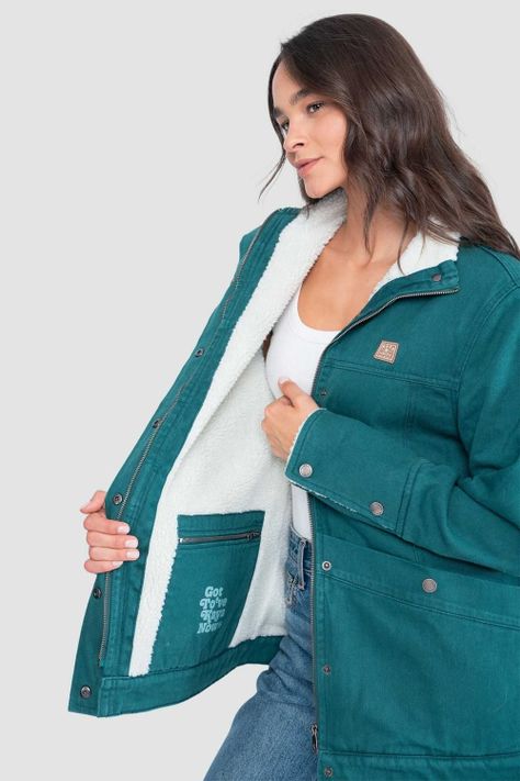 Chaqueta Mujer Amancai Petrol-3