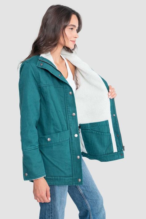 Chaqueta Mujer Amancai Petrol-4
