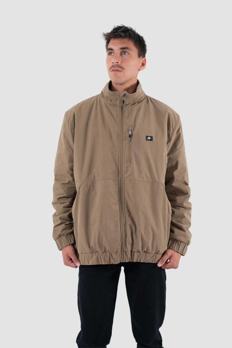 Chaqueta Hombre Fatcap Lt Café-0