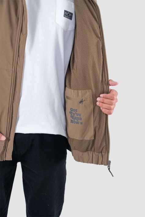 Chaqueta Hombre Fatcap Lt Café-2