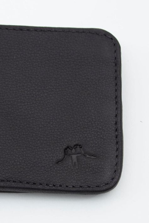 Billetera 100% Cuero Negro-1