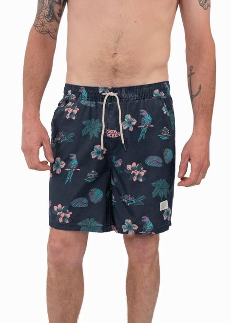 Traje de Baño Volley Chilote Navy-0