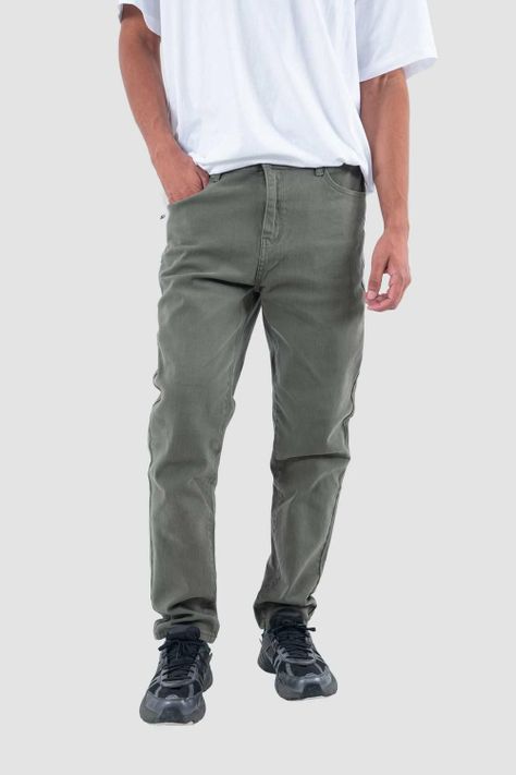 Pantalón Hombre Daily Verde-0
