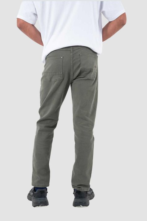 Pantalón Hombre Daily Verde-1