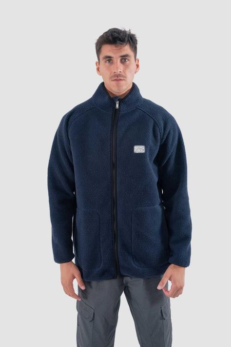 Polerón Chiporro Hombre Full Zip Navy-0