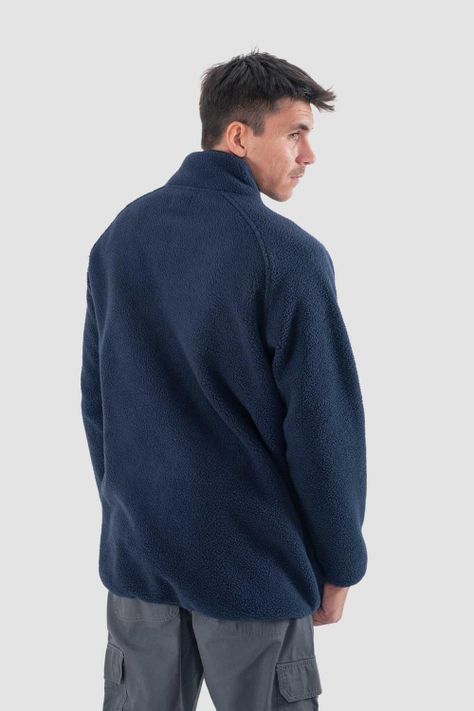 Polerón Chiporro Hombre Full Zip Navy-1