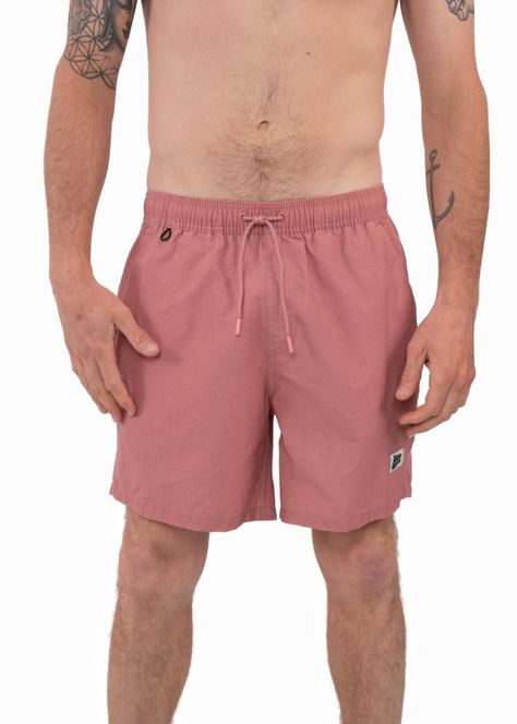 Traje de Baño Volley Solid Sandía-0
