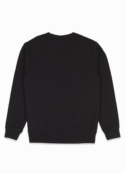 Polerón Hombre Crewneck Logo Black-4