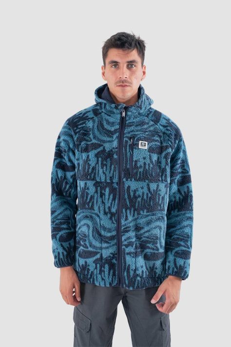 Polerón Chiporro Hombre Hood Morro Teal-0