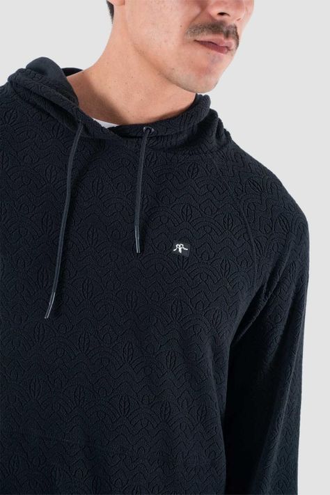 Micropolar Hombre Cipress Hood Negro-1