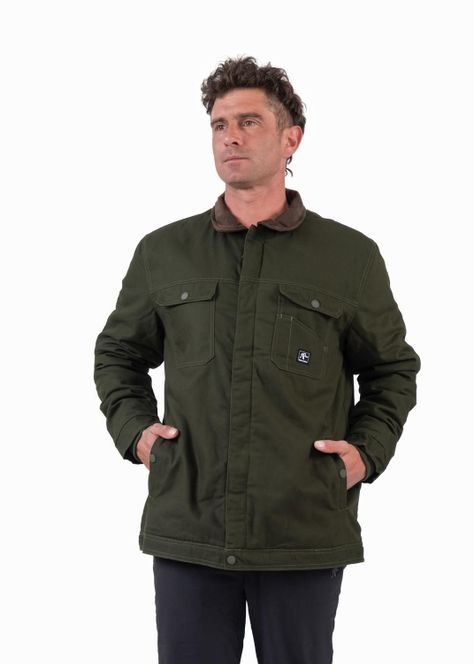 Chaqueta Hombre Chooper Dark Olive-0