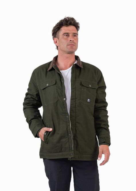 Chaqueta Hombre Chooper Dark Olive-2