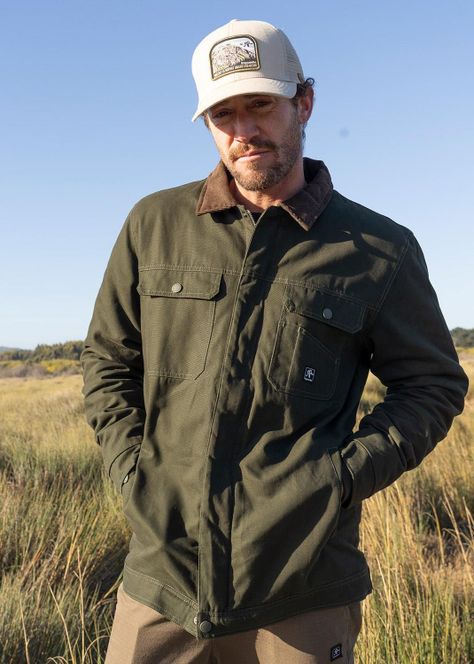 Chaqueta Hombre Chooper Dark Olive-8