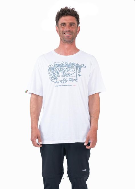 Polera Hombre Bone Blanca-0