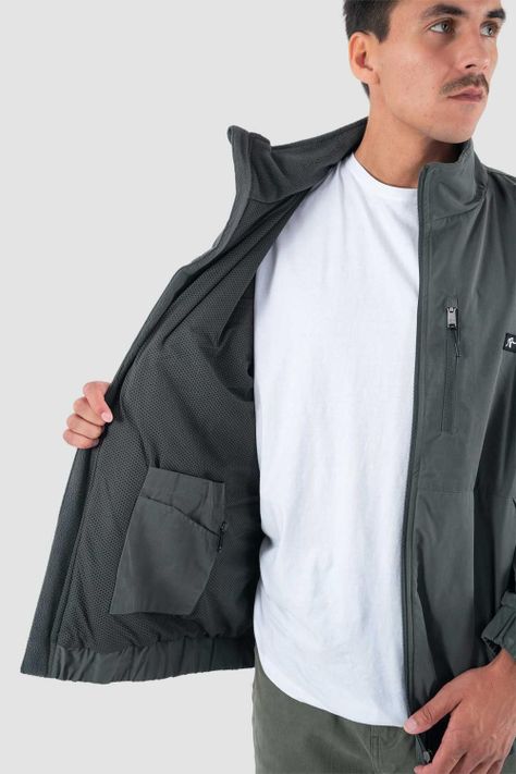 Chaqueta Hombre Fatcap Negra-3
