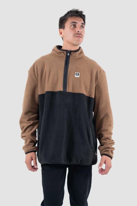 Polar Hombre Half Zip Camel-0