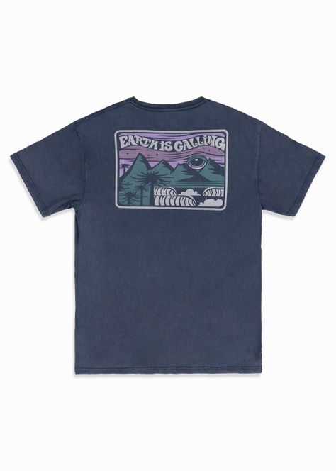 Polera Hombre Earth Navy-3