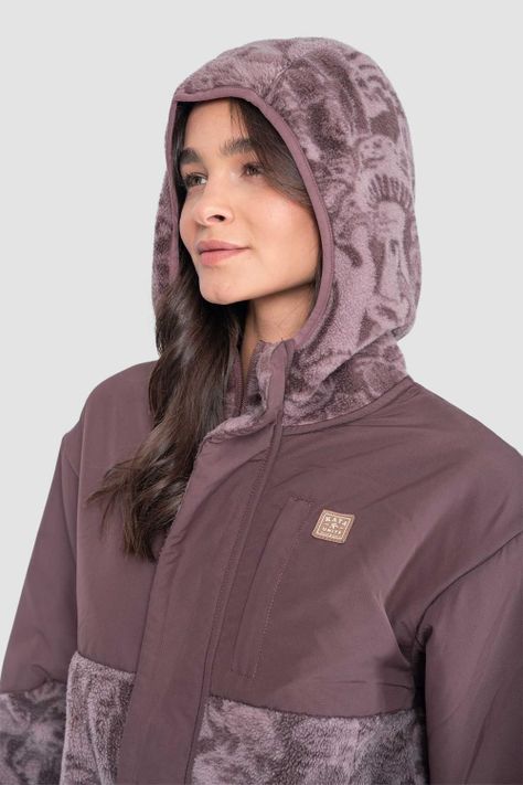 Polerón Chiporro Mujer Hood Funga Rosa-3