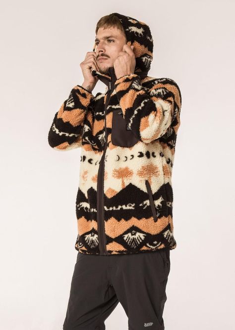 Polerón Chiporro Hombre Hood Andes Beige-2