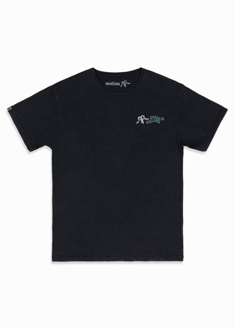 Polera Hombre Earth Negra-2