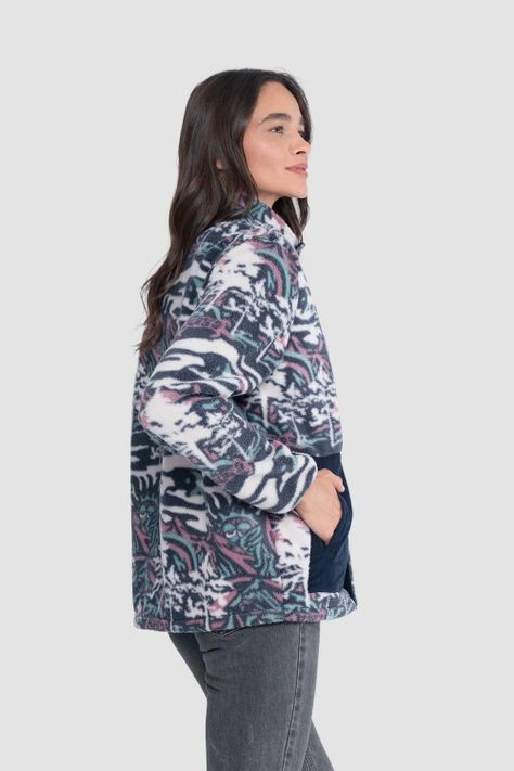 Polerón Chiporro Mujer Hazy Navy-1