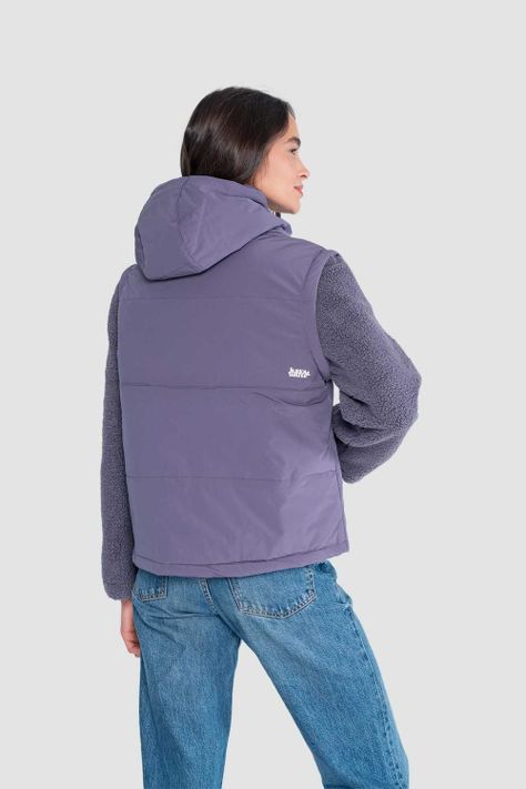 Chaqueta Mujer 2 en 1 Tara - Malva-1