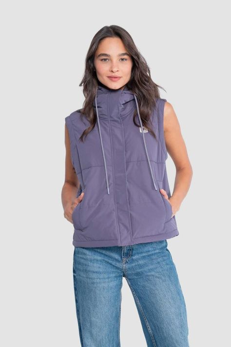 Chaqueta Mujer 2 en 1 Tara - Malva-3
