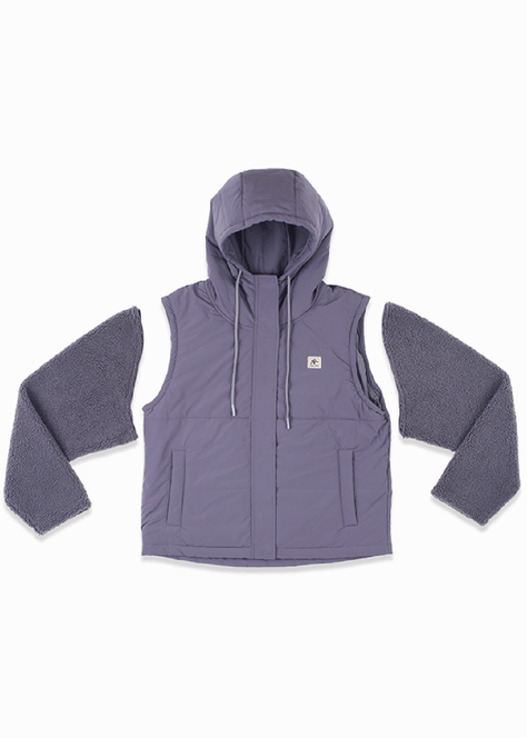 Chaqueta Mujer 2 en 1 Tara - Malva-7
