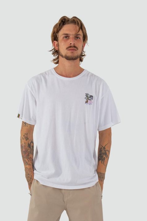 Polera Hombre Strickly Blanca-0