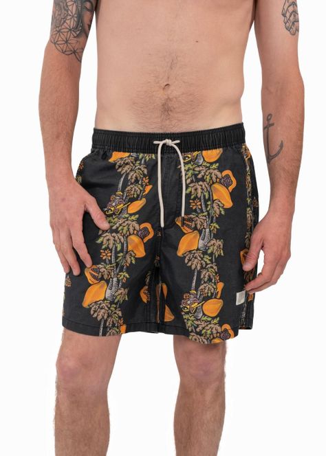 Traje de Baño Volley Lazy Black-0