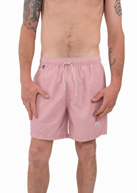Traje de Baño Volley Solid Rosa-0