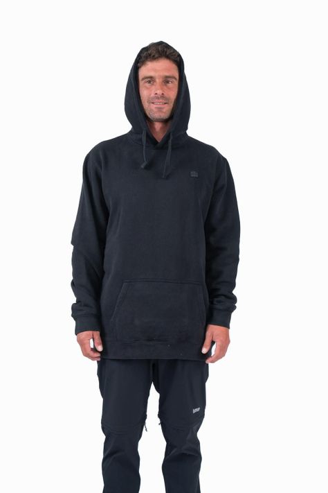 Polerón Hombre Hoodie Daily Black-0