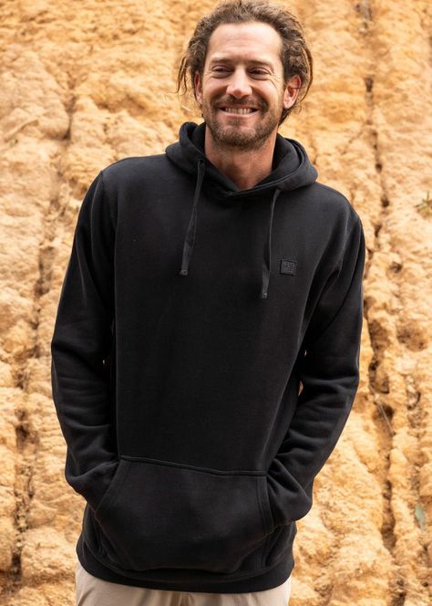 Polerón Hombre Hoodie Daily Black-5