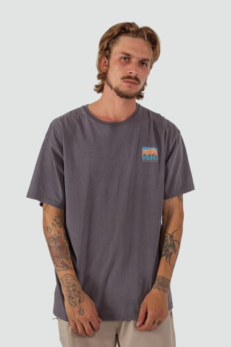 Polera Hombre Piedra Gris-0