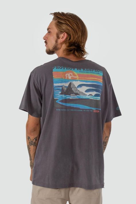 Polera Hombre Piedra Gris-1