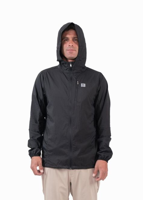Cortaviento Hombre Albatroz Negro-2