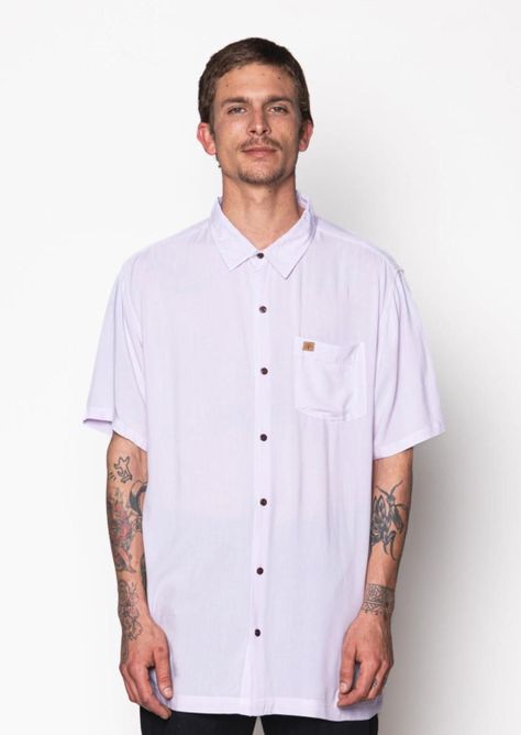 Camisa Viscose Solid Dirty Pink-0