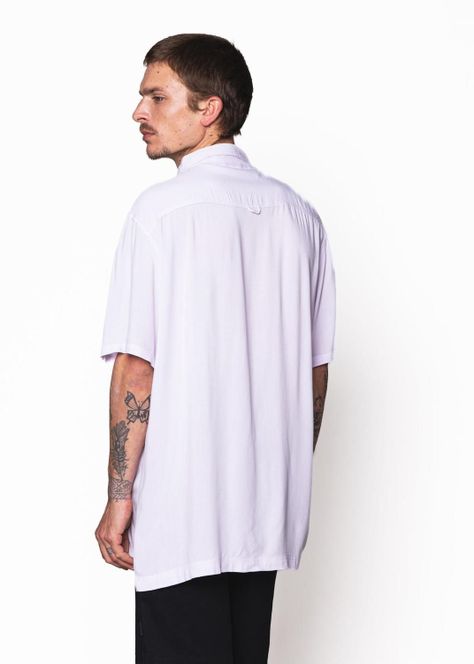 Camisa Viscose Solid Dirty Pink-1