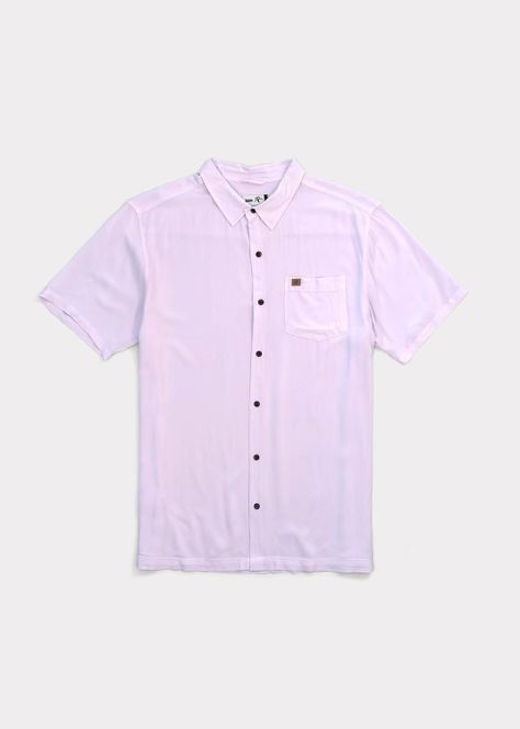 Camisa Viscose Solid Dirty Pink-2