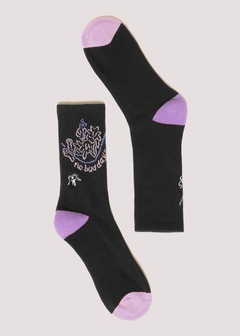 Calcetines Knit No Bad Purple-0