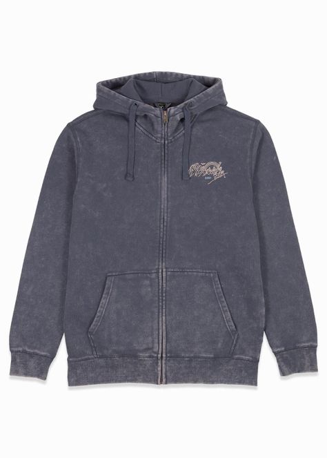 Polerón Hombre Full Zip Relax Navy-2